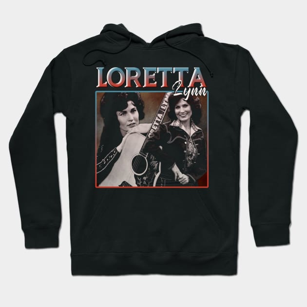 Loretta Country Trailblazer Honor the Musician's Influence with This Tee Hoodie by Skye Bahringer